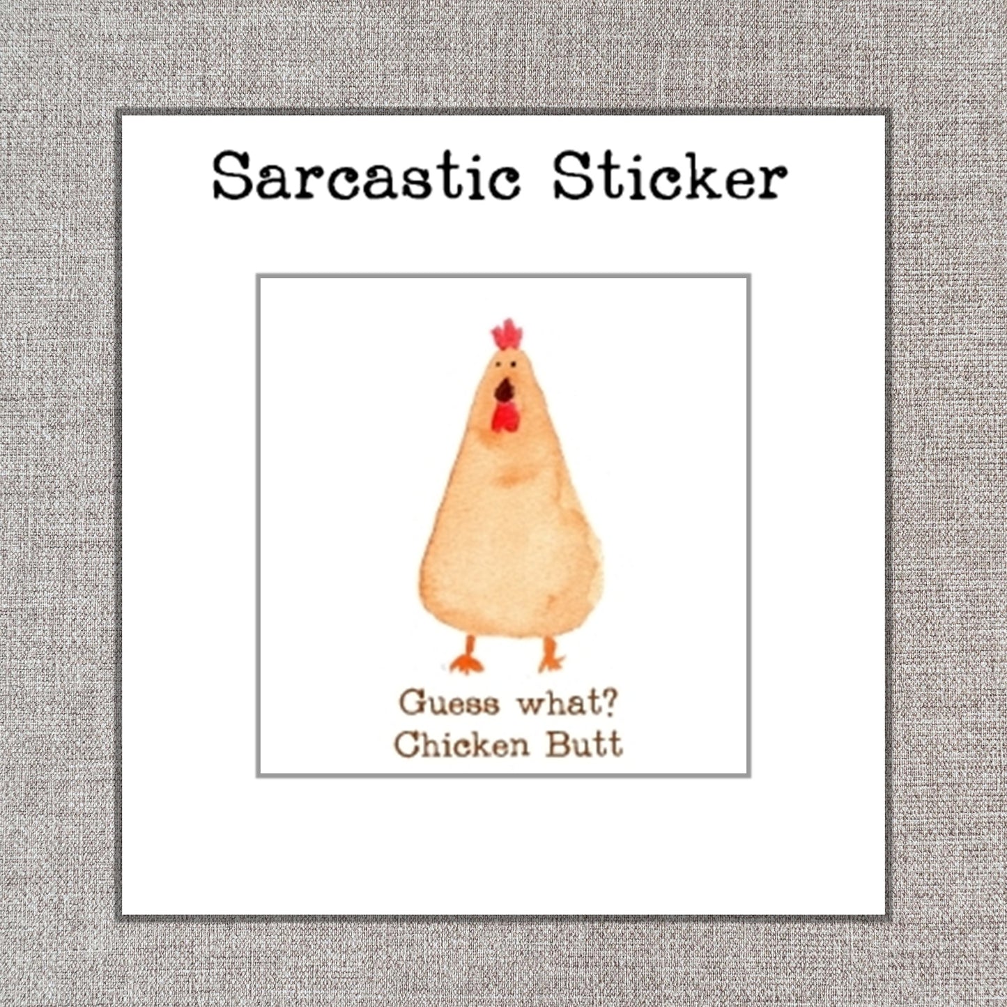 Chicken Butt