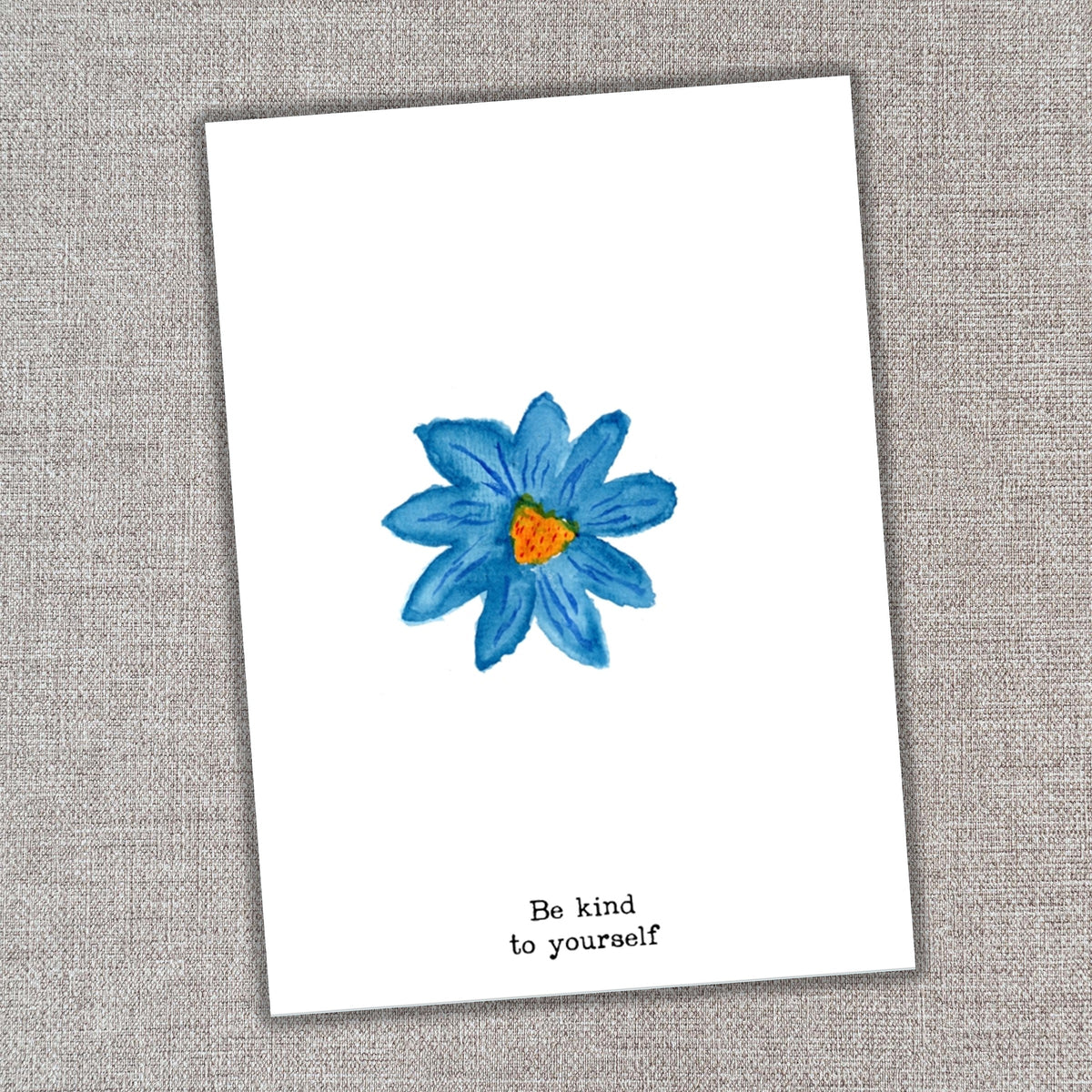 Be Kind To Yourself