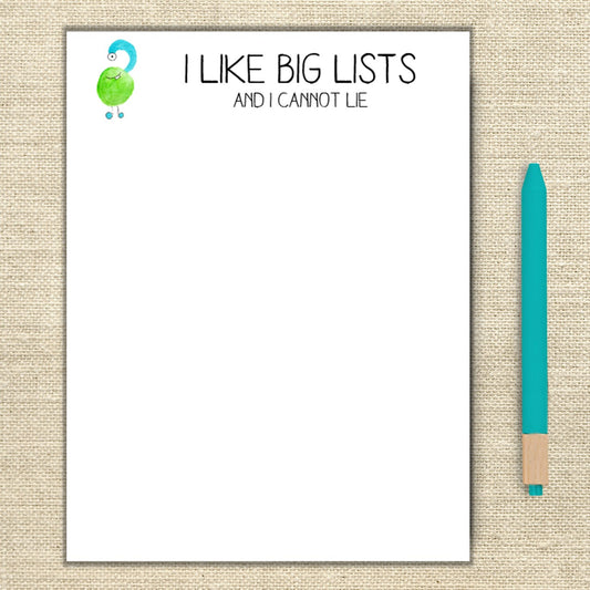 Big Lists Notepad Wholesale