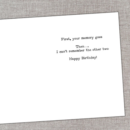 Can't Remember Birthday