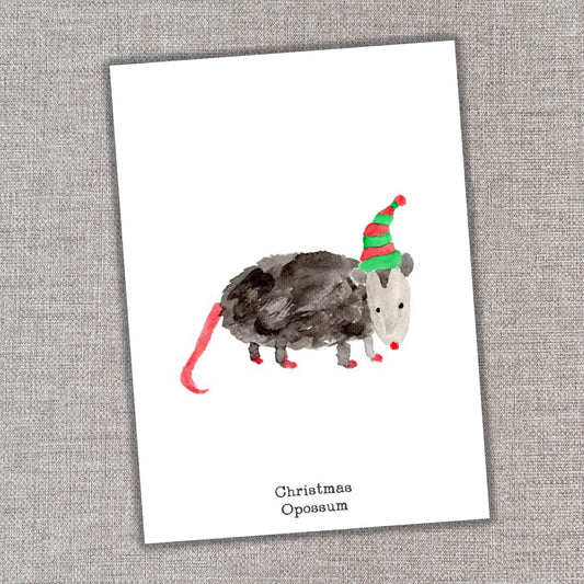 Christmas Opossum