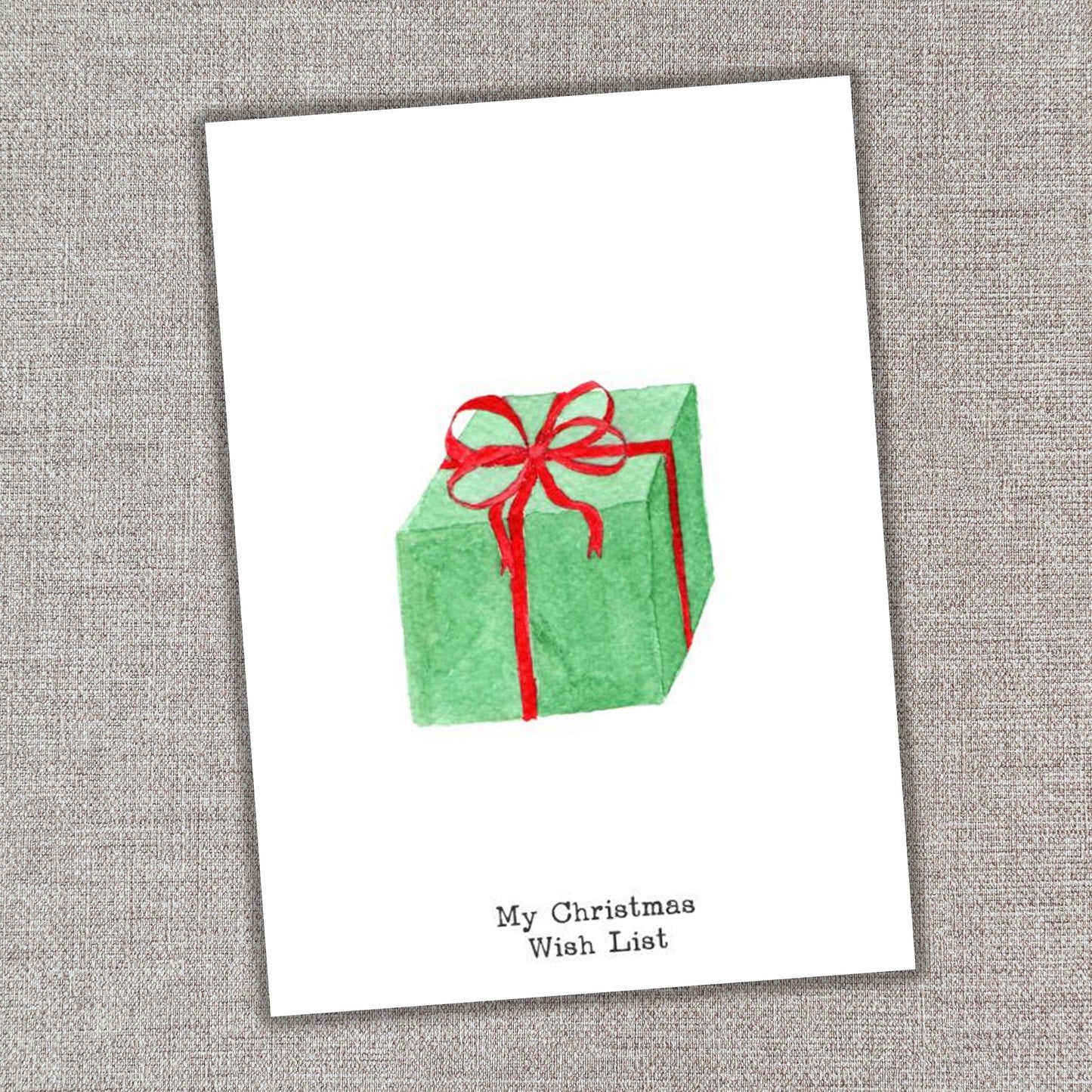 Christmas Wish List
