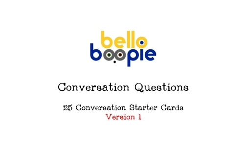 Conversation Starter Game - Version 1