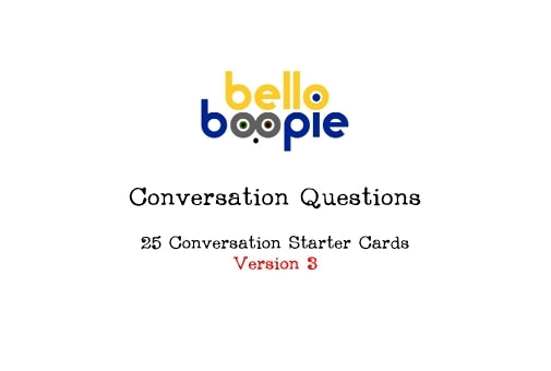 Conversation Starter Game - Version 3