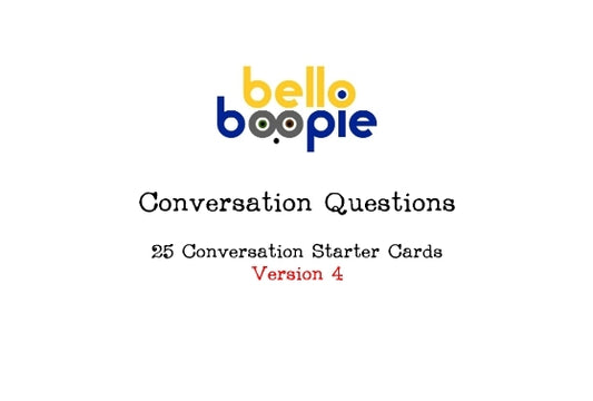 Conversation Starter Game - Version 4