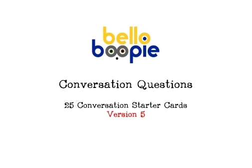 Conversation Starter Game - Version 5