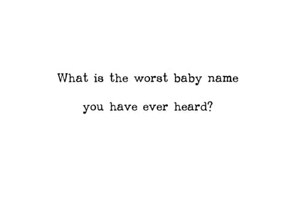 Conversation Starter Game - Version 5