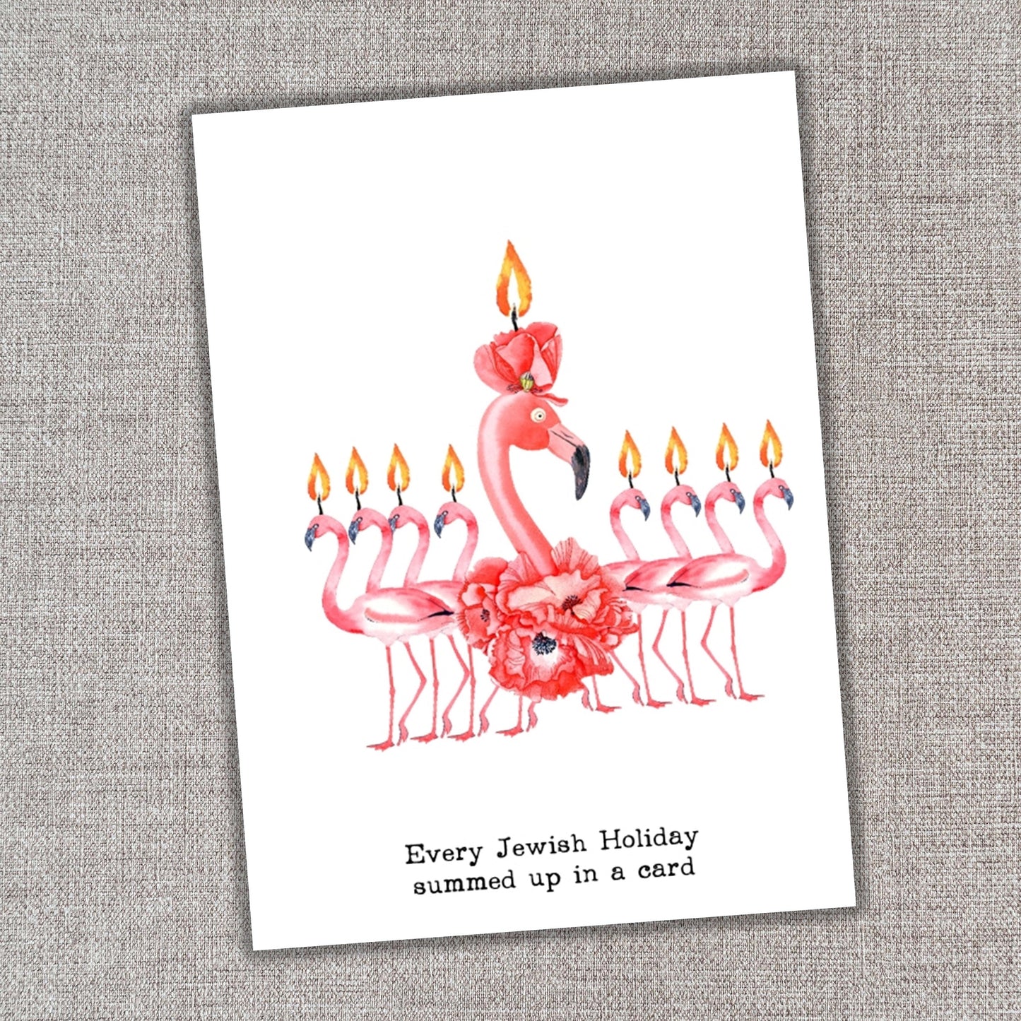 Flamingo Hanukkah