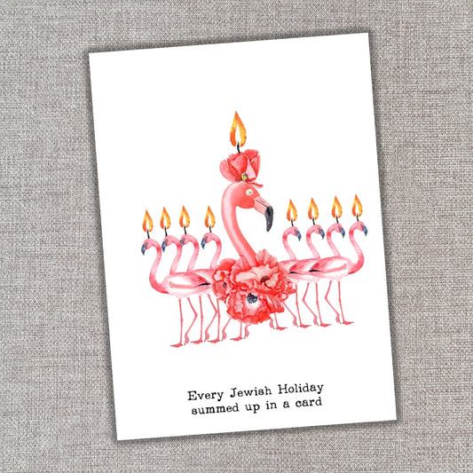 Flamingo Hanukkah