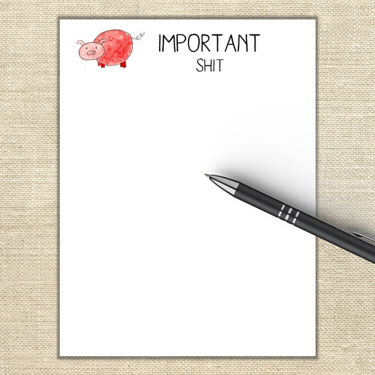 Important Notepad Wholesale
