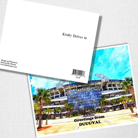 Jaguars Stadium Postcard