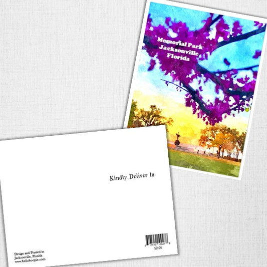 Memorial Park Postcard