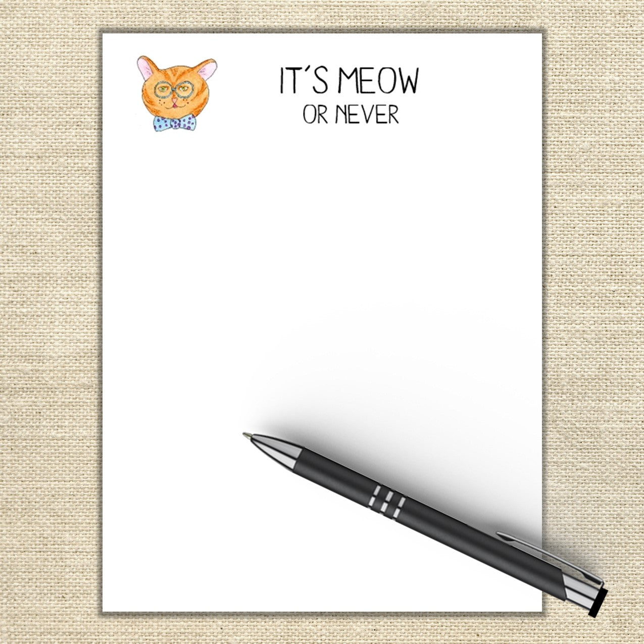 Meow or Never Notepad Wholesale