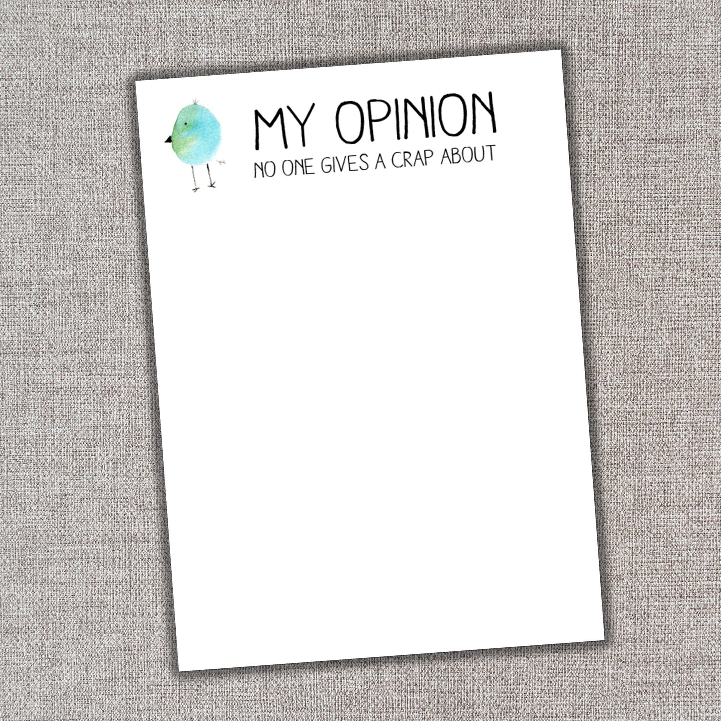My Opinion
