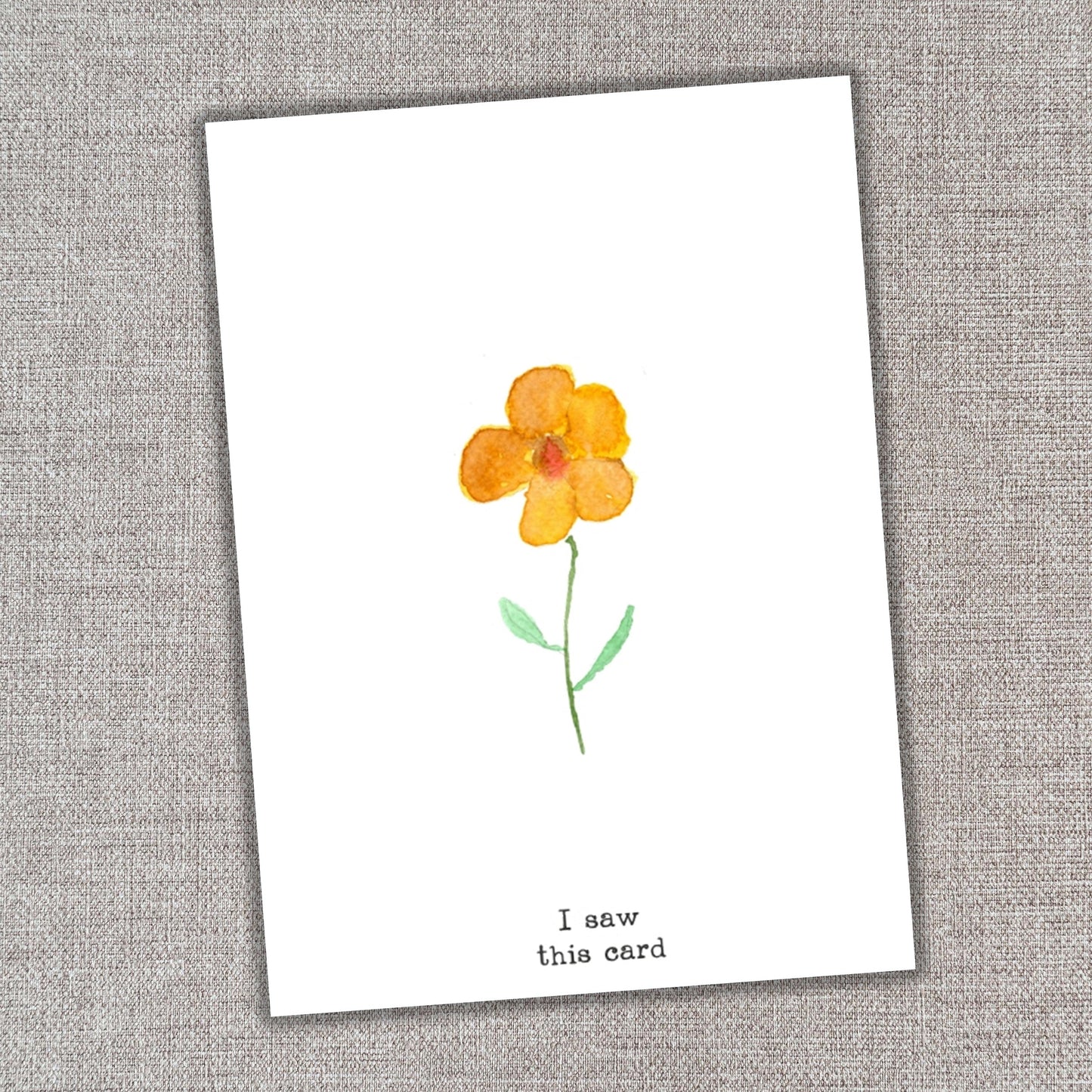 Saw This Card