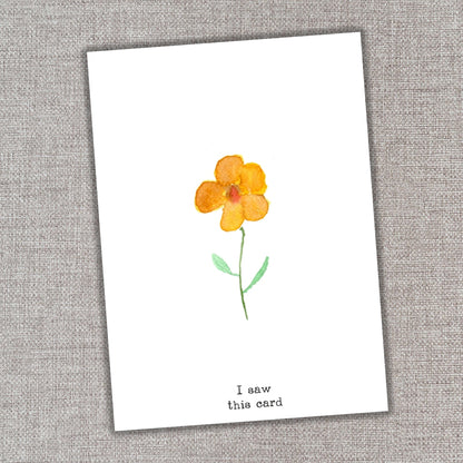 Saw This Card