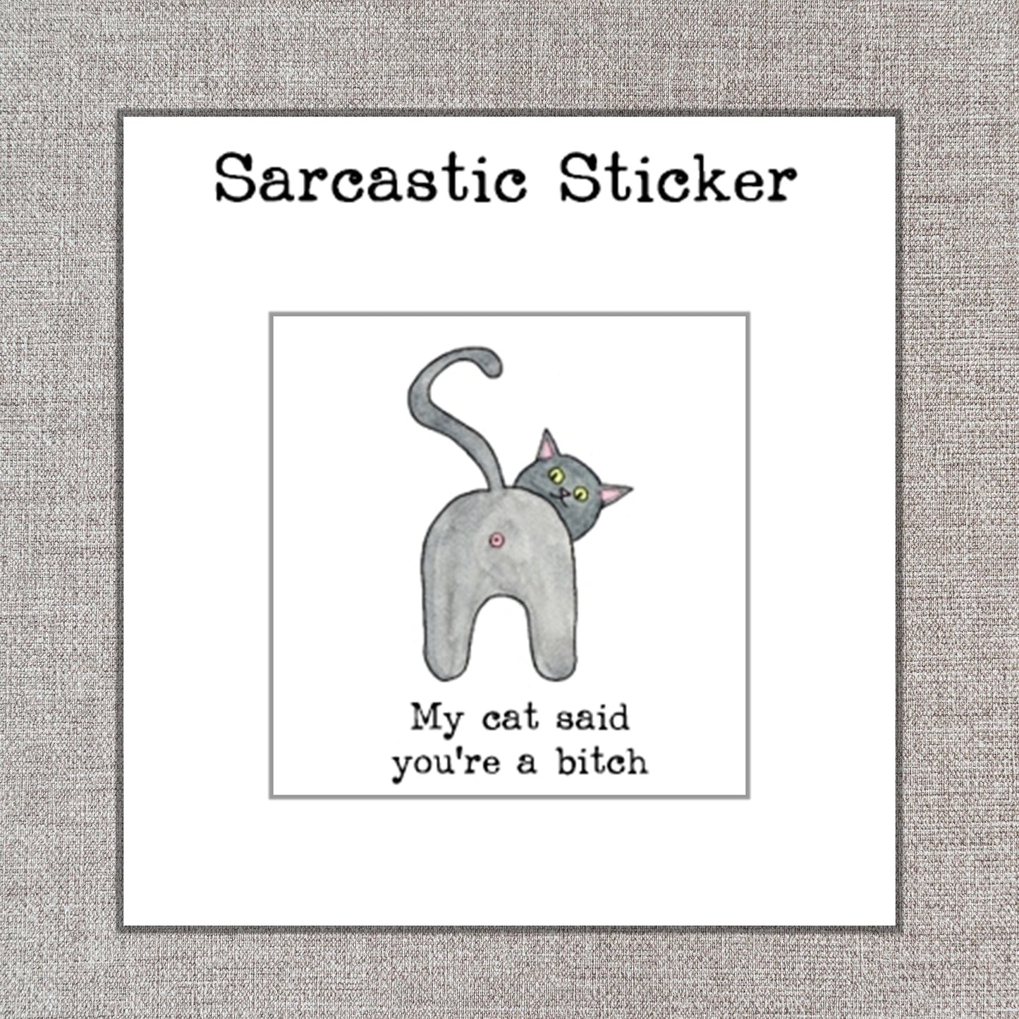 Cat Butt
