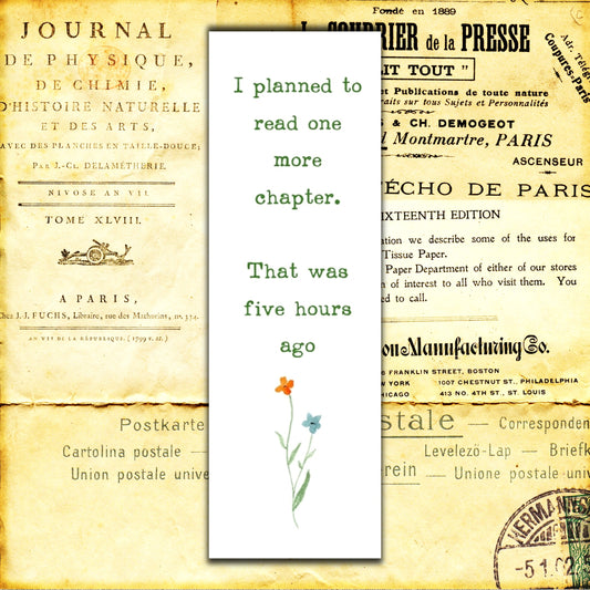One More Chapter