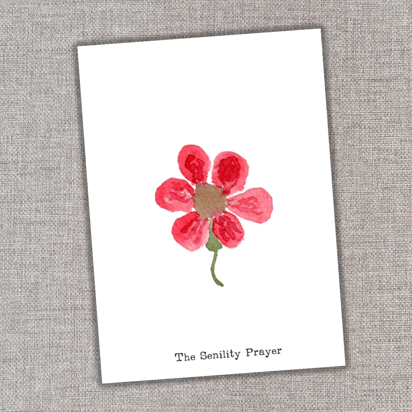The Senility Prayer