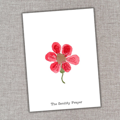 The Senility Prayer