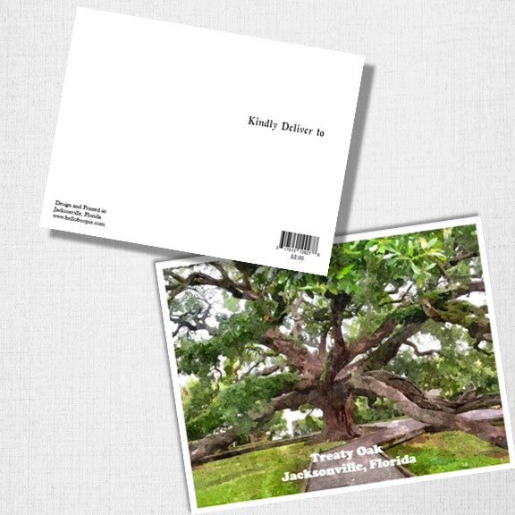 Treaty Oak Postcard