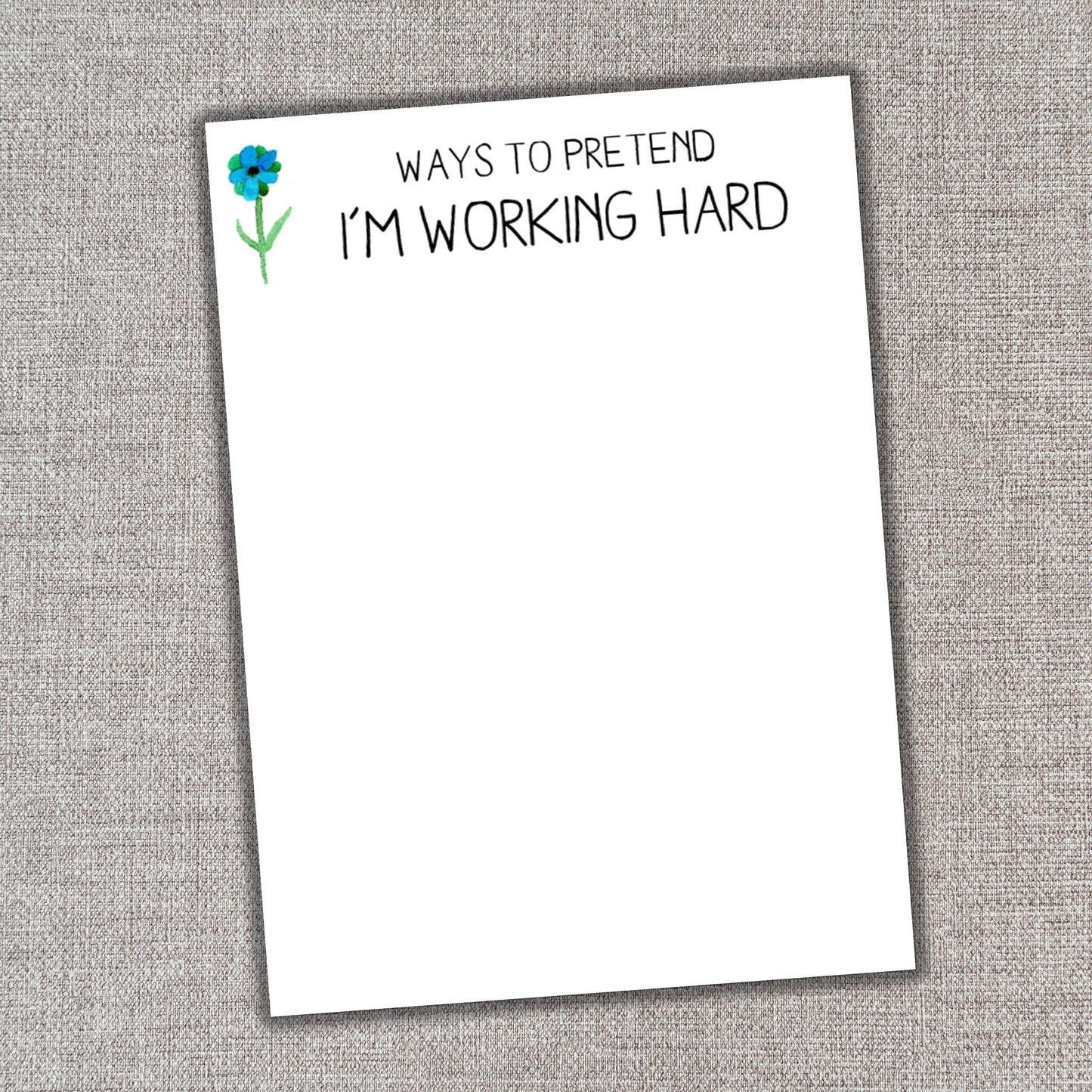Working Hard