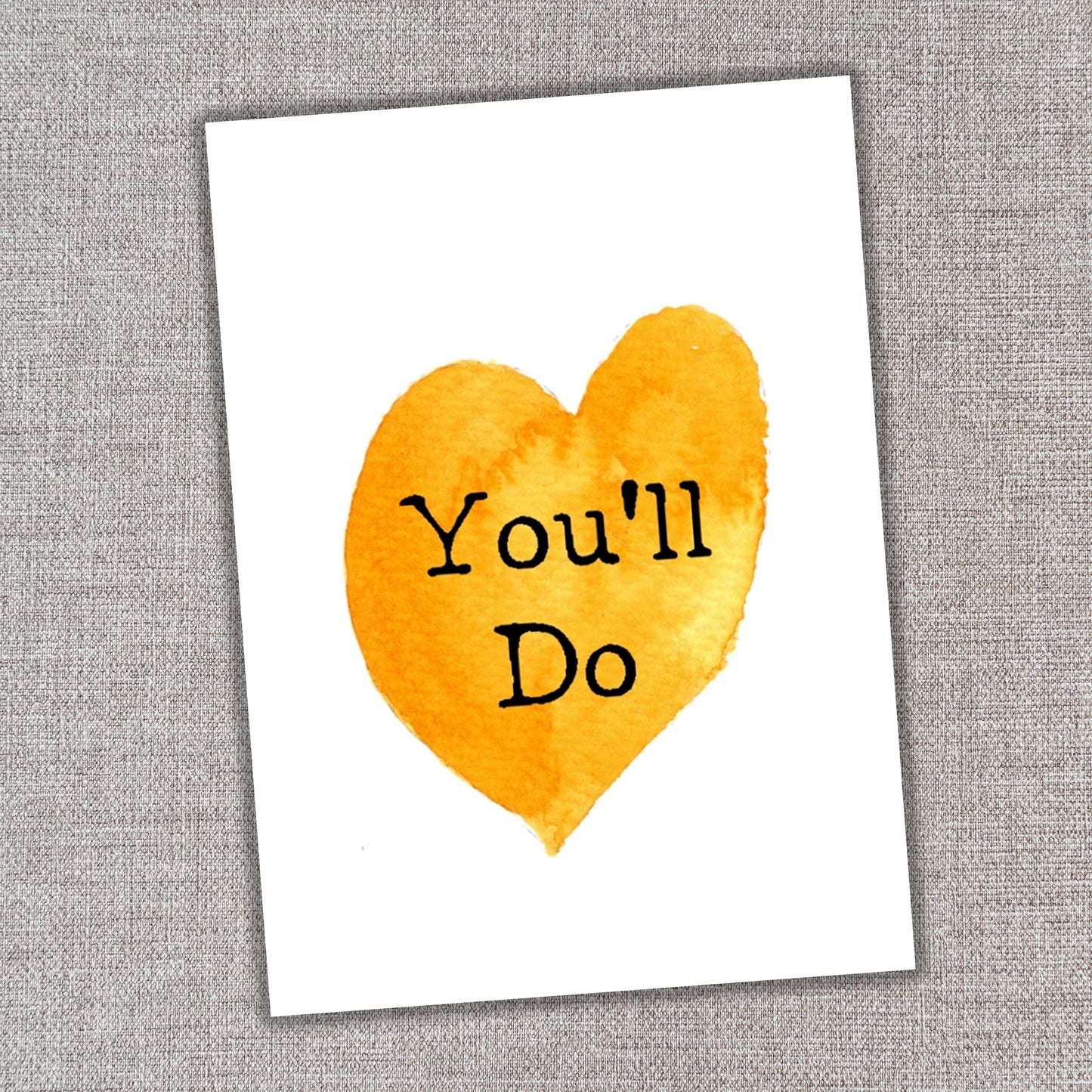 You'll Do Valentine